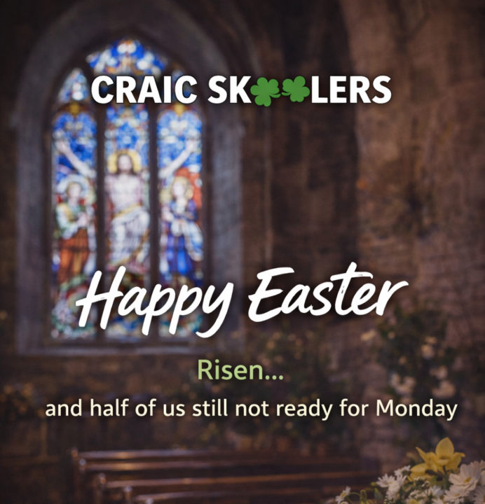 Risen… but barely functioning 😅