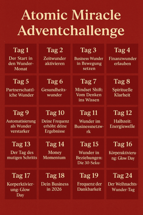 🌿 Tag 0/24 Der Advent kann losgehen... 🌲