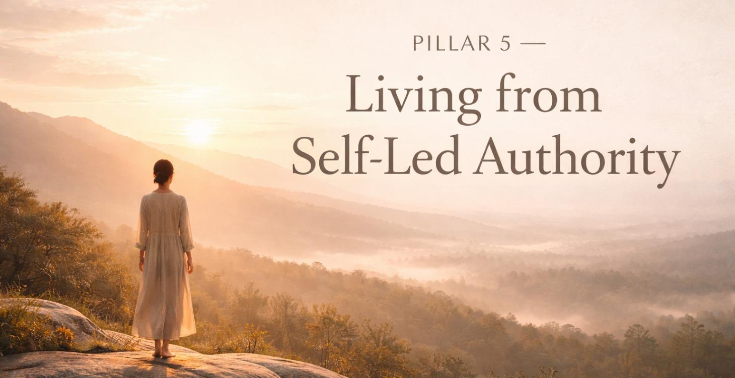 Pillar 5 — Living from Self-Led Authority