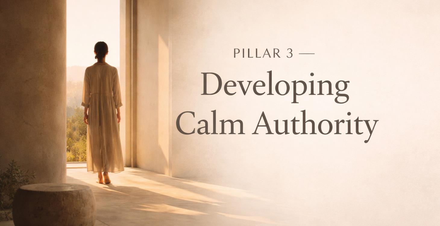 Pillar 3 — Developing Calm Authority