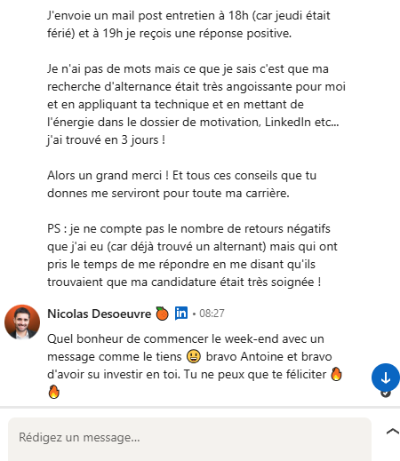 Nom d'un chien, que c'est allé vite pour Antoine 😮😮😮