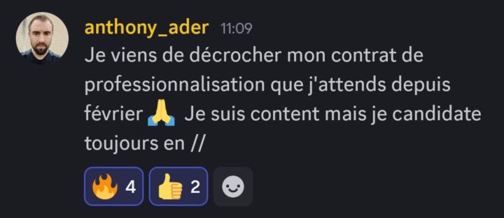 Hop hop hop et c'est signé pour Antho 🤩