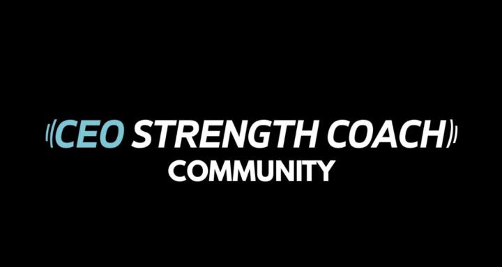 CEO Strength Coach Community
