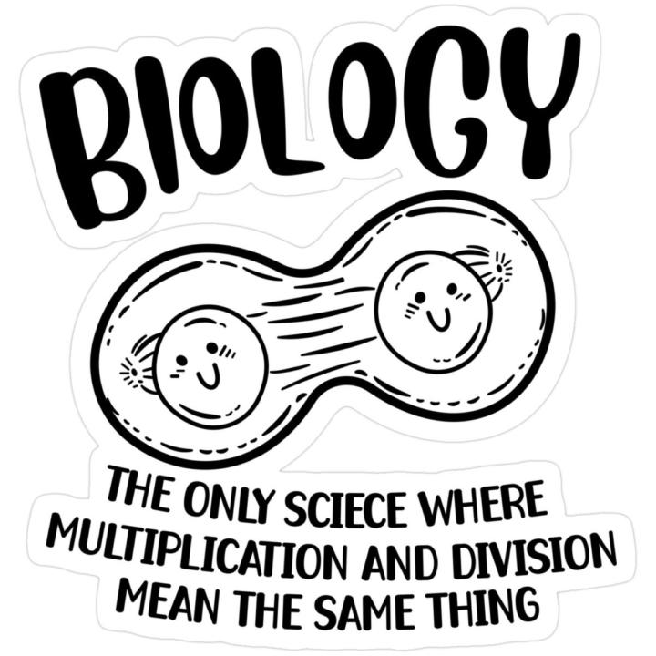 Biology humor + Inspiration for the day 🔬