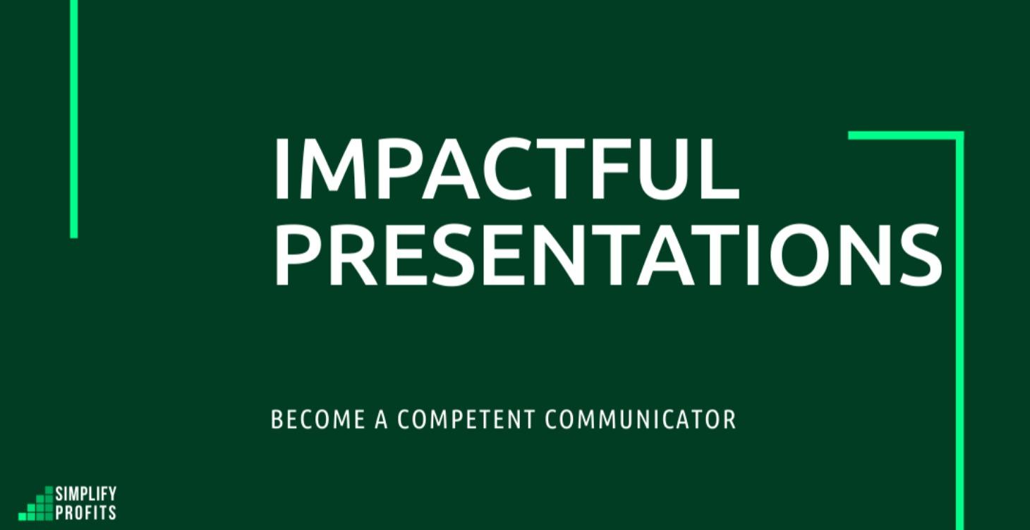 Public Speaking & Presentation