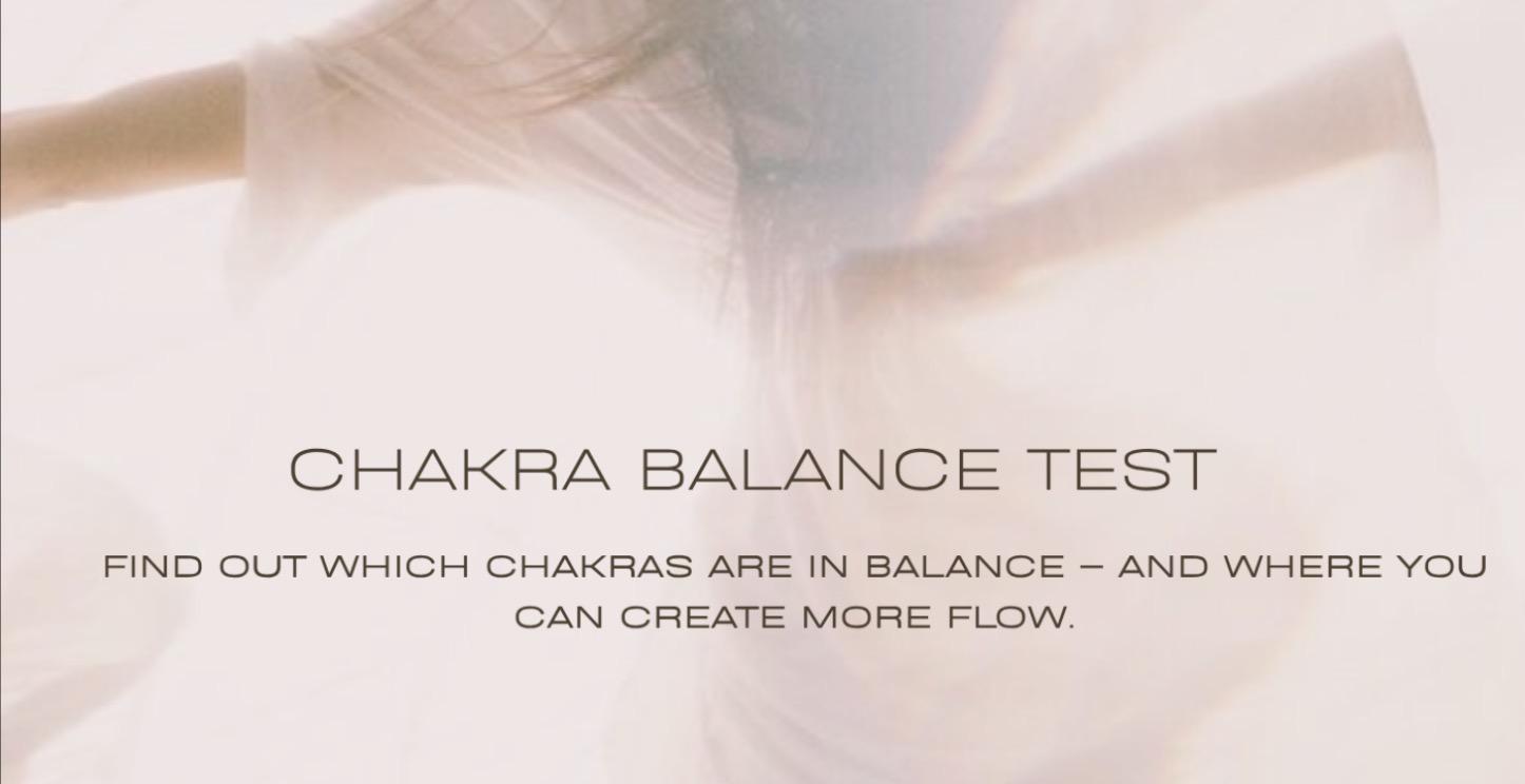 Chakra Balance Test