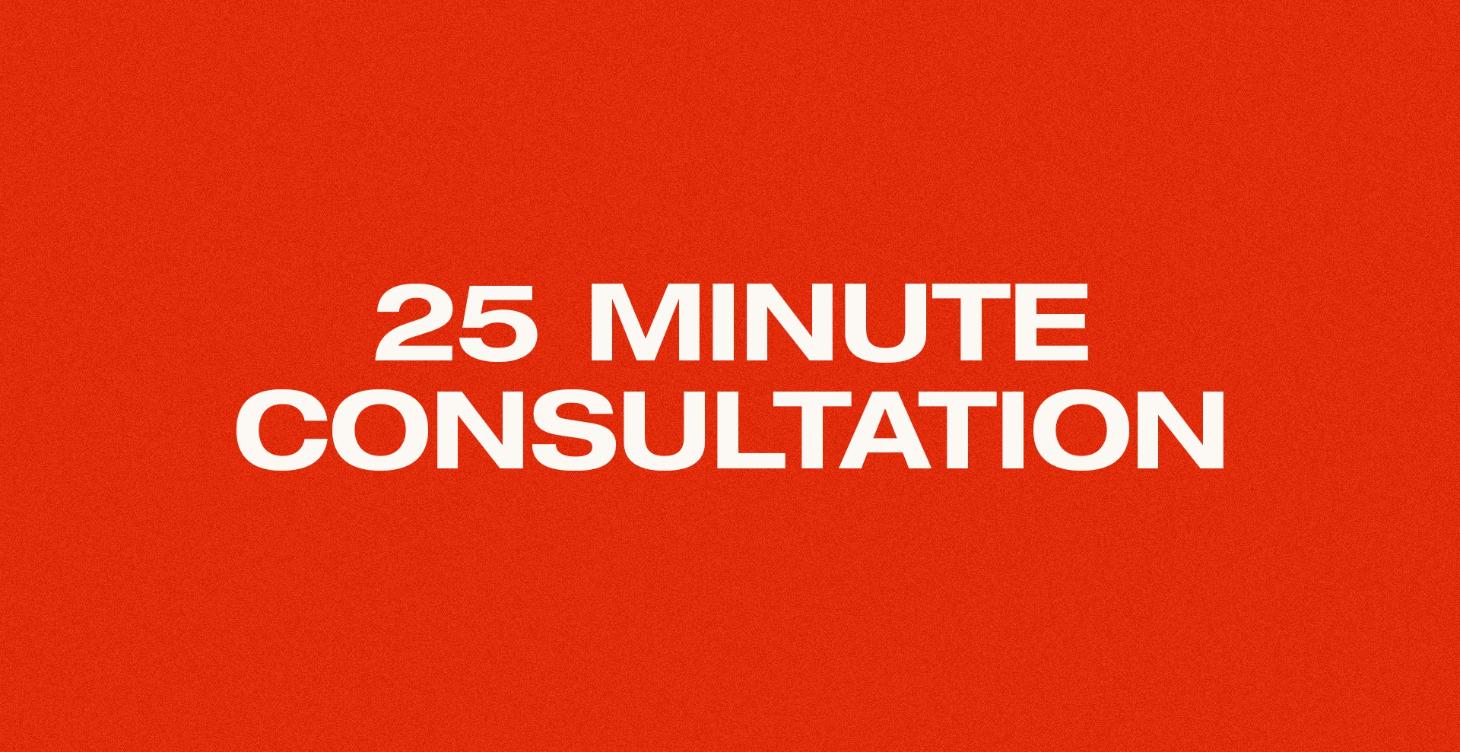 Standard 25min. 1-on-1 Consultation