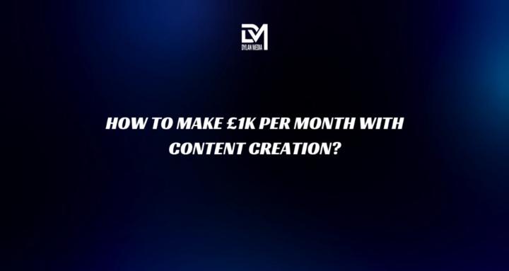 1K PER MONTH WITH CONTENT