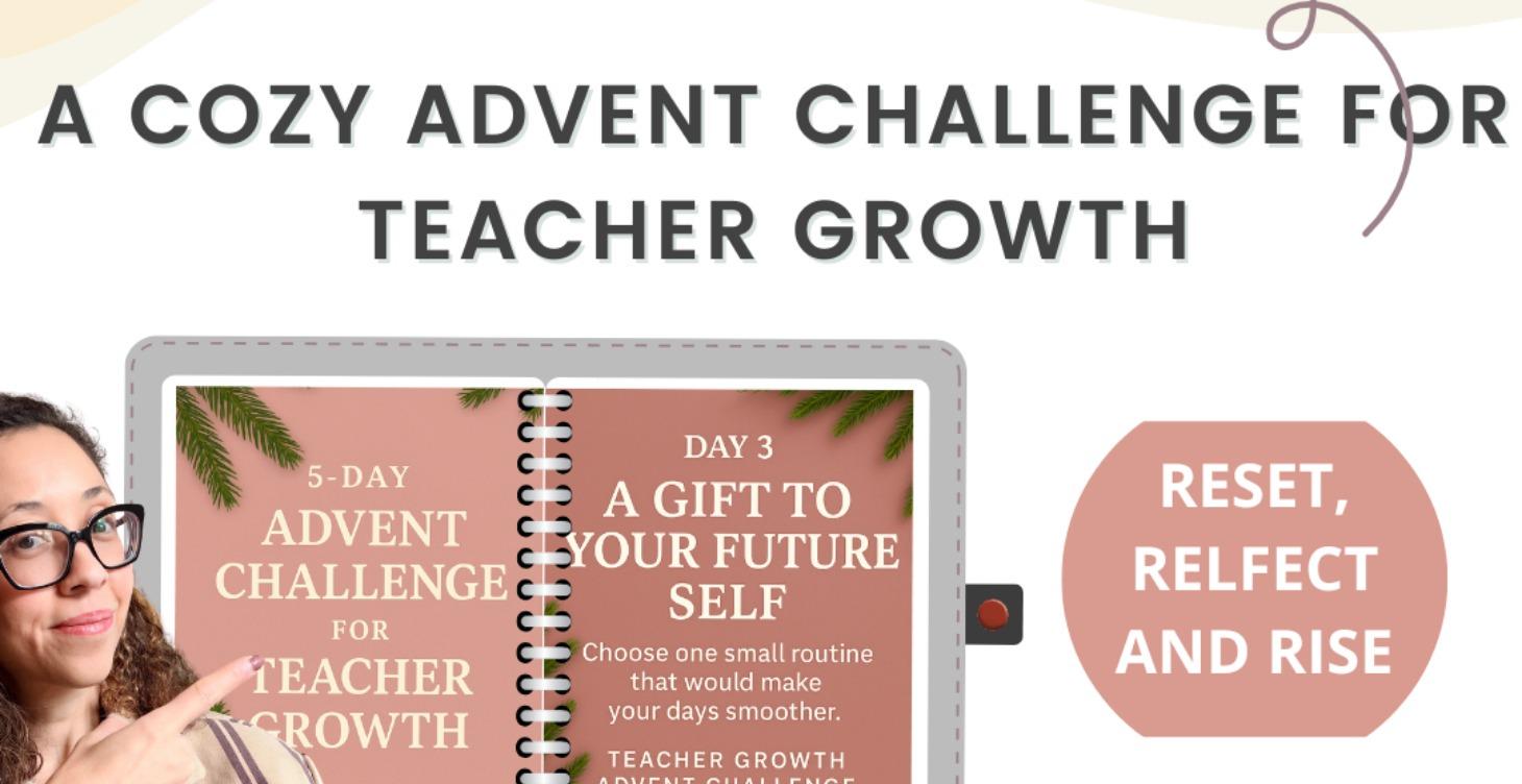 5-Day Advent Challenge for Teachers
