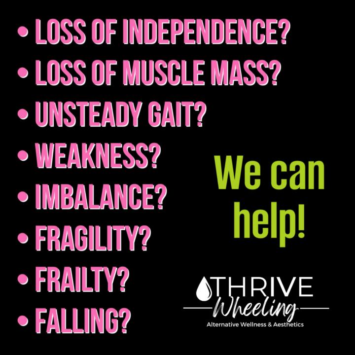 Aging not treating you kind?