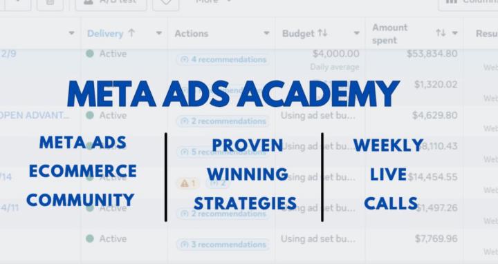 Ecom Meta Ads Academy