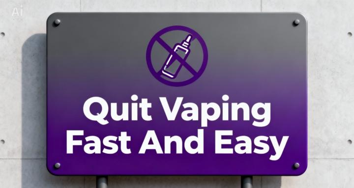 Quit Vaping Fast and Easy