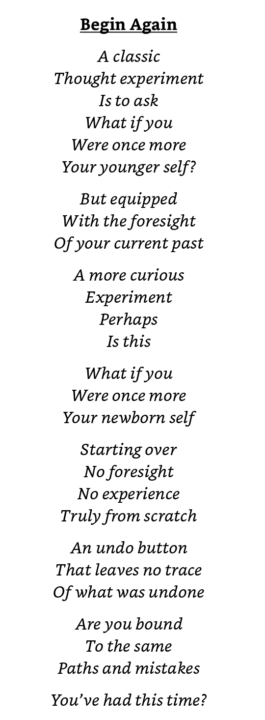 Begin Again