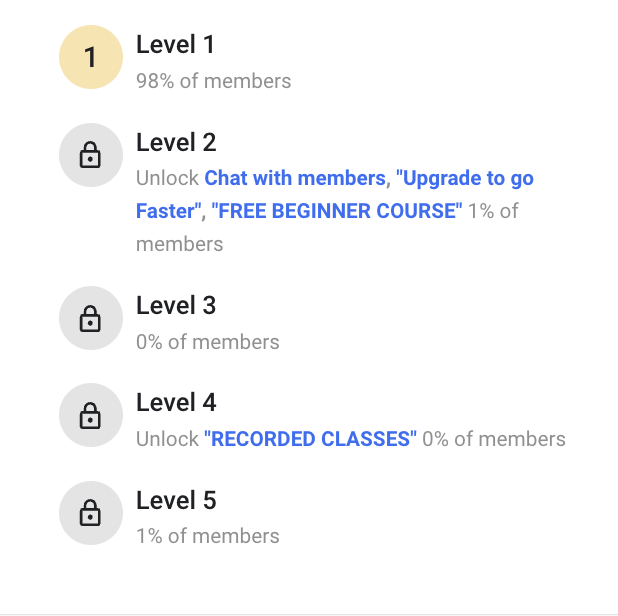 How to use Skool -> Unlock level 2 -> Unlock the Courses 