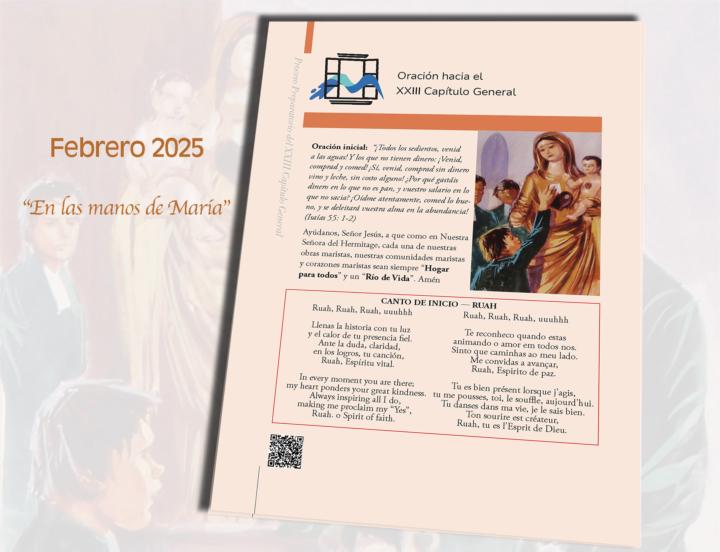 Febrero 2025 - "En las manos de María"