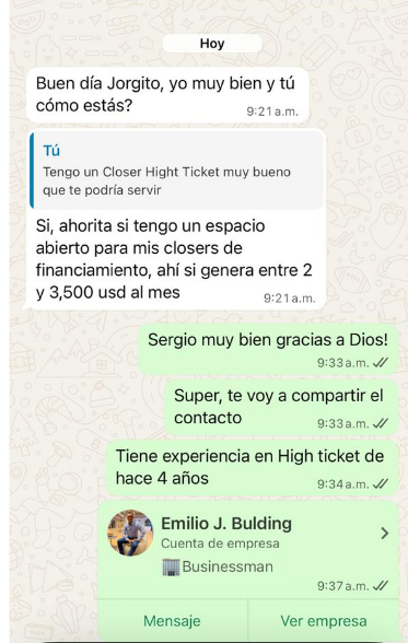 Gracias Jorgito por abrirme las puertas con Sergio.🔥🔥