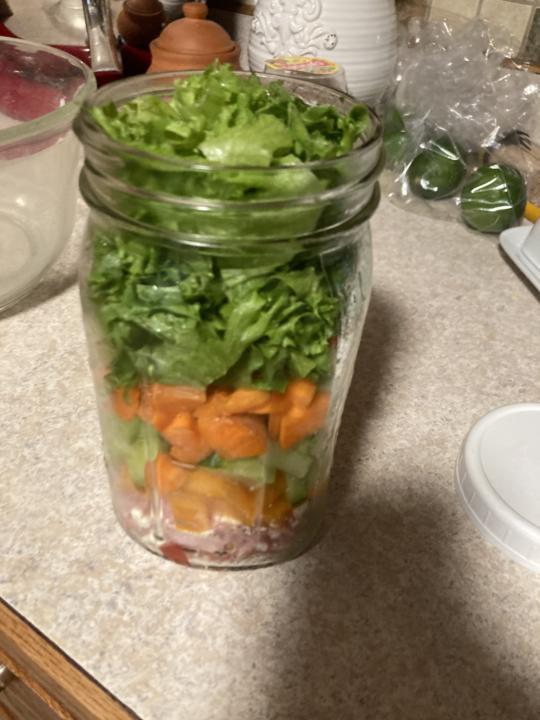 Salad Jar