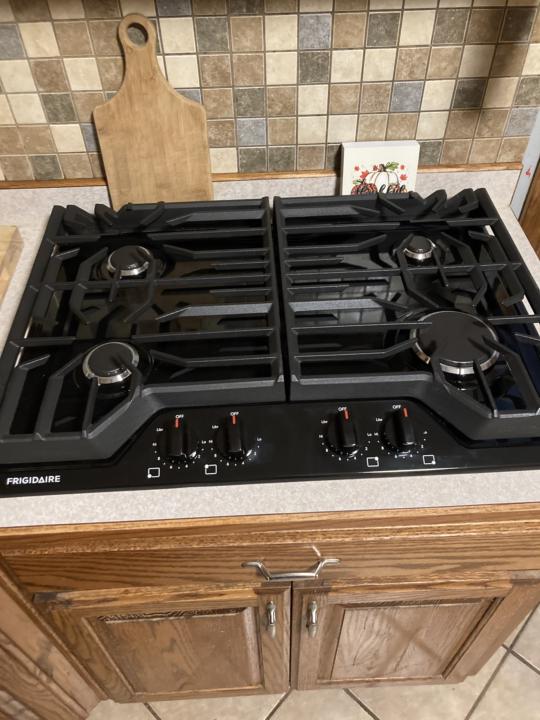 New Stove Top