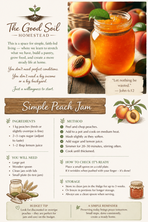 Yummy Peach Jam