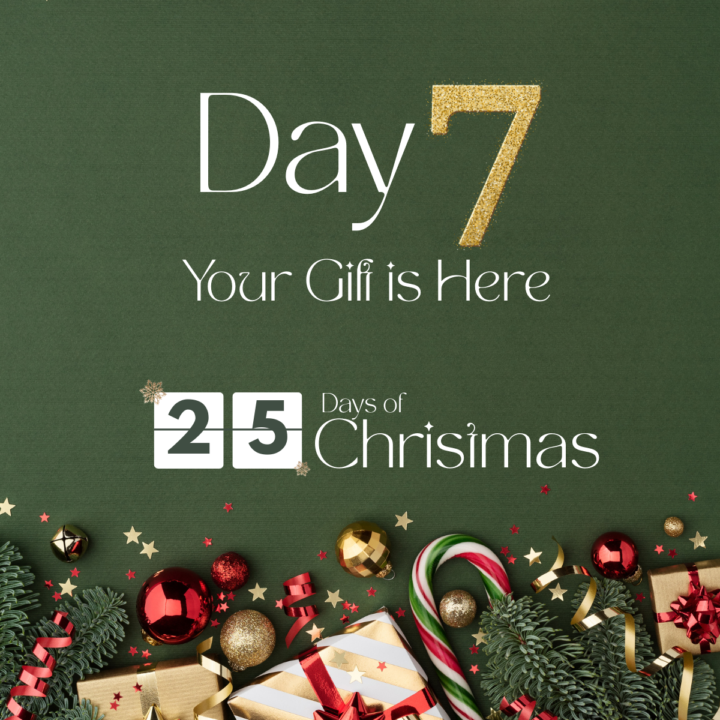 Day 7 Gift: Journal Prompt-What's Holding Me Back? 🎁