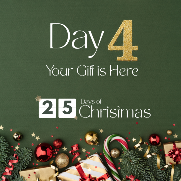 Day 4 Gift: A Trio of Inspiration 🎁✏️