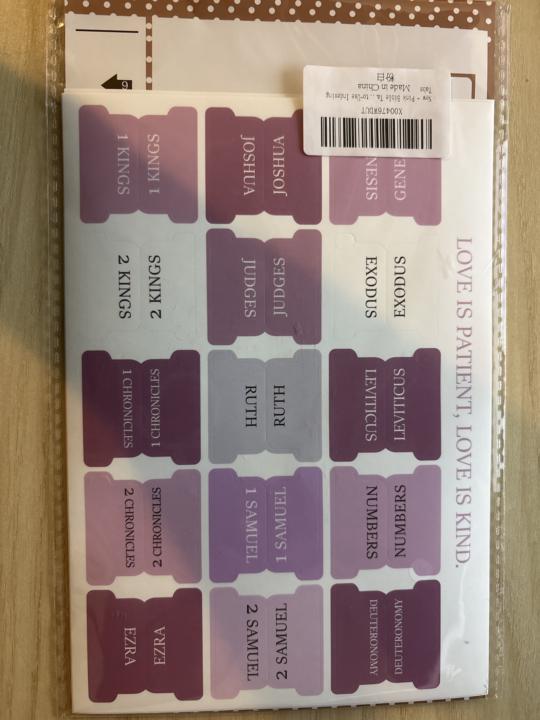 Bible Tabs For Men & Women On Amazon. Links below 