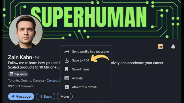 How to optimize your LinkedIn profile with Gemini