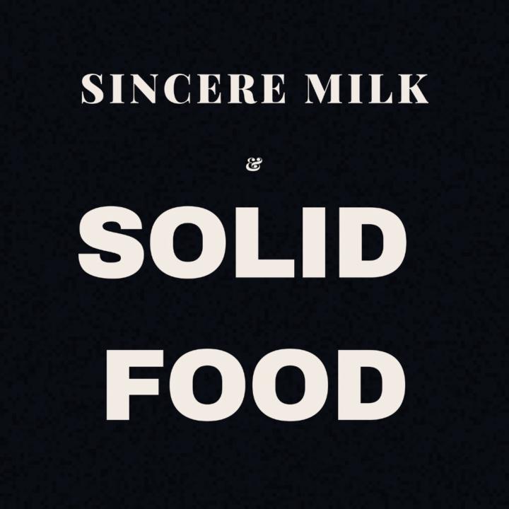 Sincere Milk Solid Food
