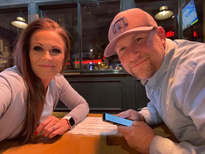 Carson and Amy
