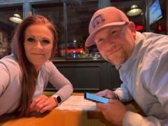 Carson and Amy