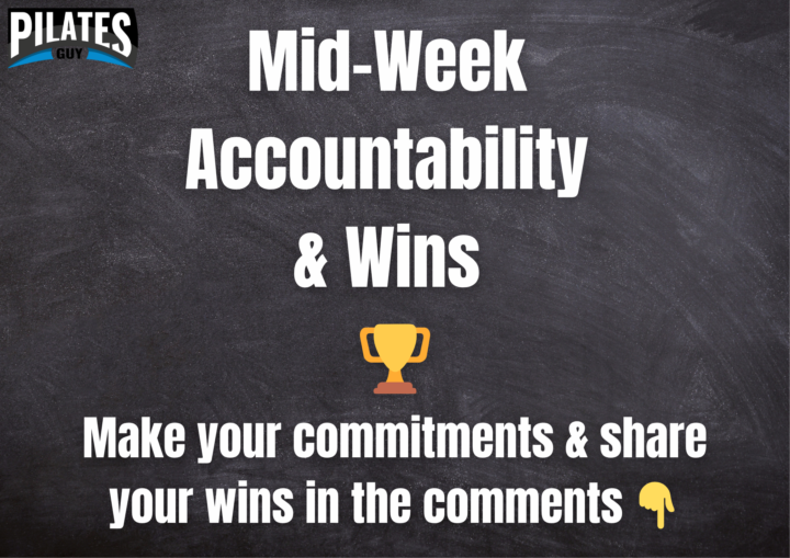 Mid Week Check In ✅