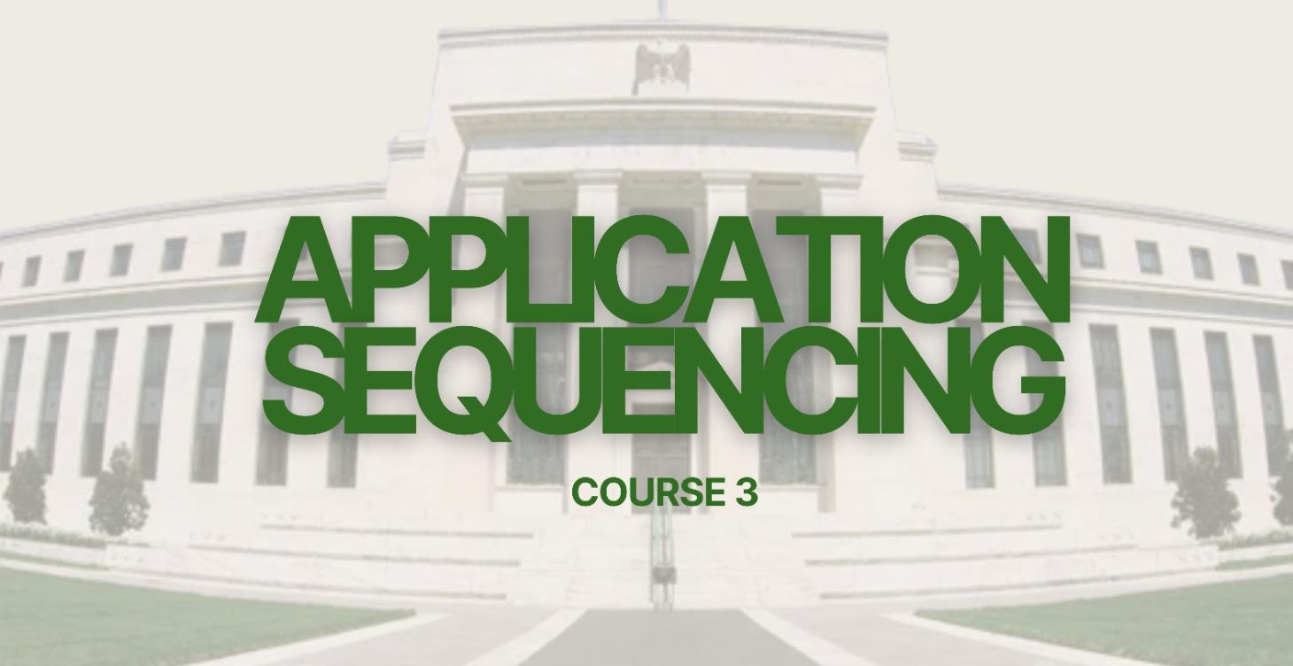 Course 3 - Application Sequencing