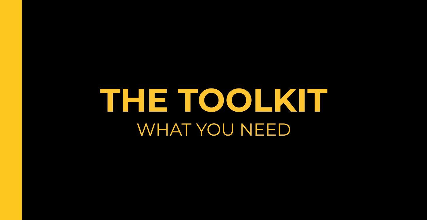 THE TOOLKIT