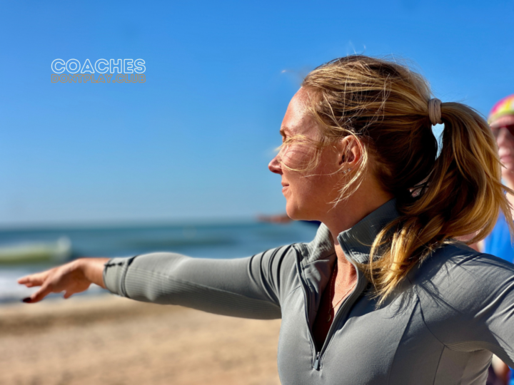 Yoga on the beach 