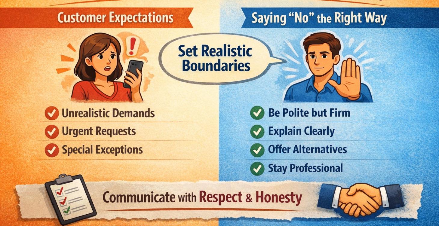 Customer Expectations & Saying No Professionally