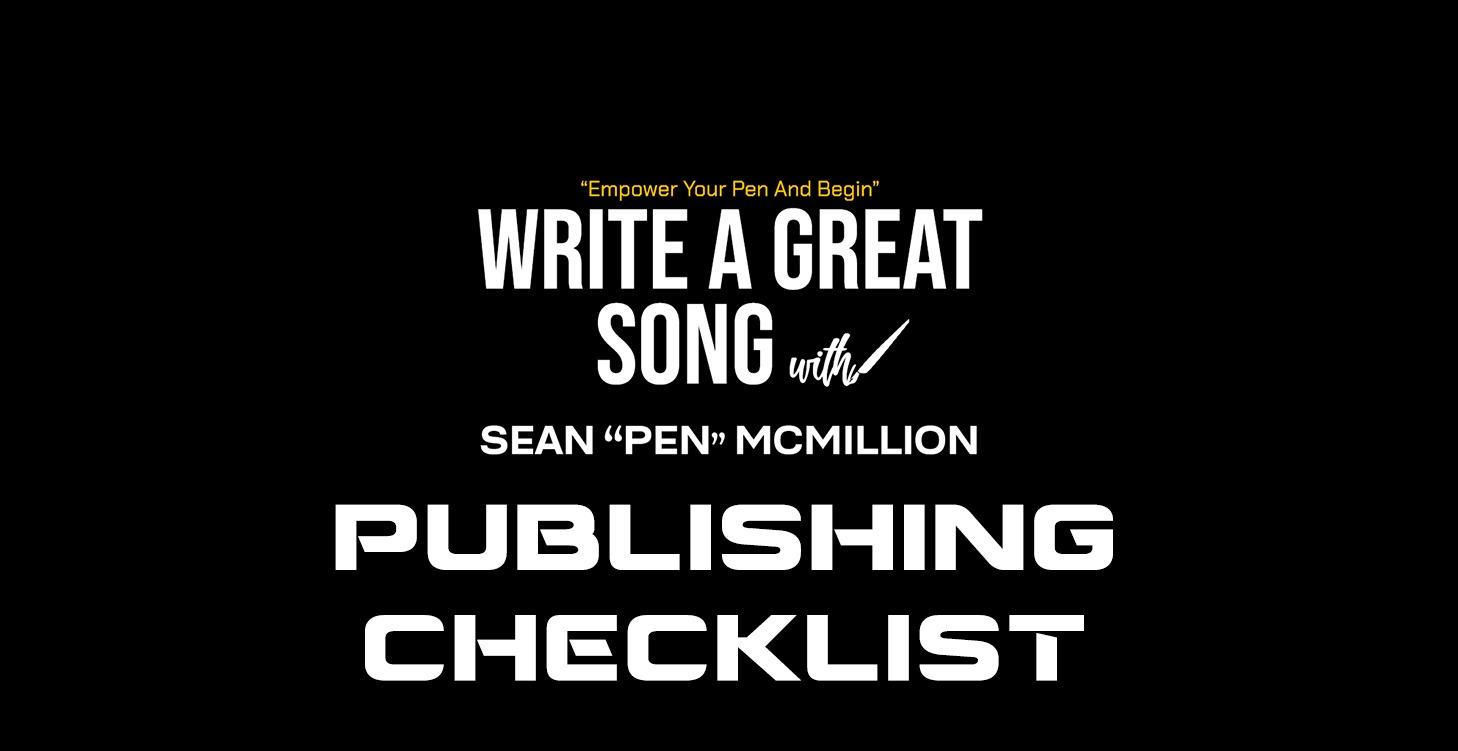 WAGS Publishing Registration Checklist