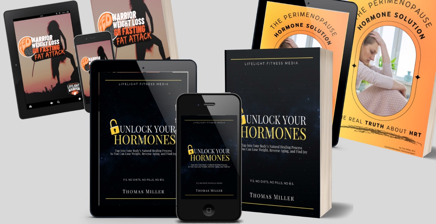 Unlock Your Hormones + 2 More eBooks by Tom Miller