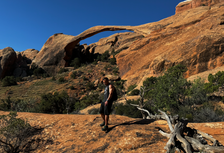 Walking Through The Desert