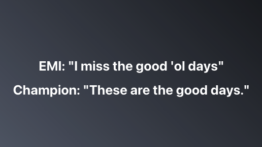 Do you miss the good 'ol days?