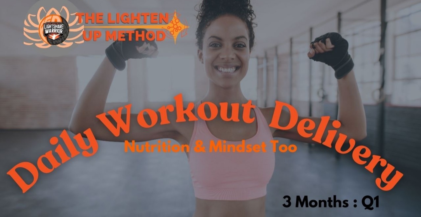 Daily Workouts, Nutrition & Mindset Months 1-3