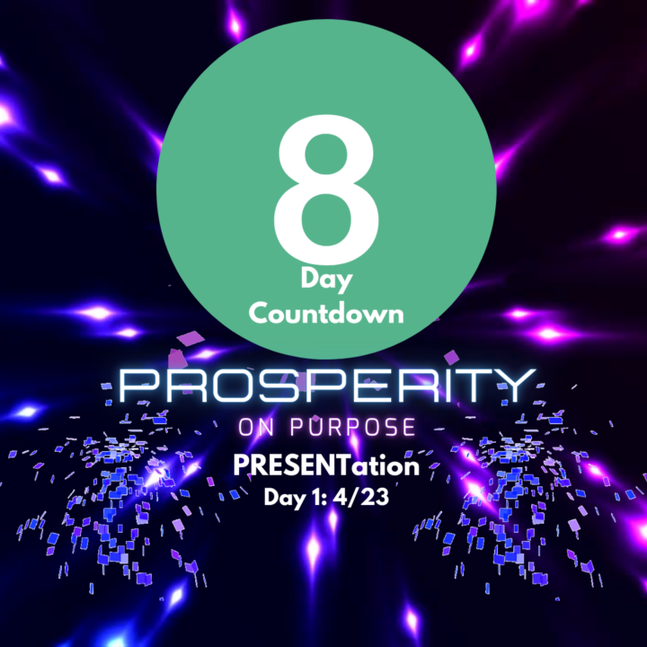 8 Day until we POP!  Affirmations that don't work