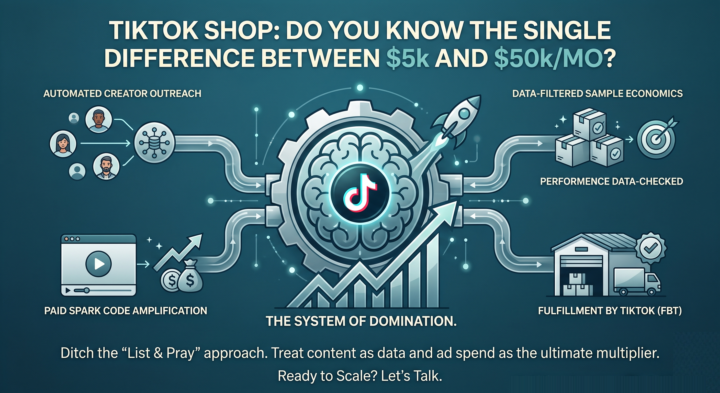 The difference between a $5,000/month TikTok Shop and a $50,000/month brand isn't the product😊