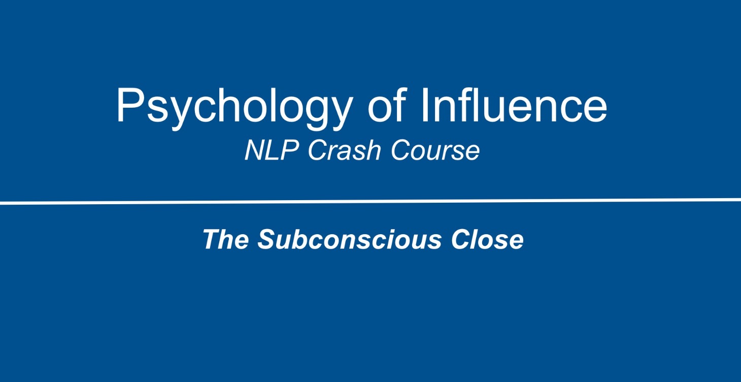 Psychology of Influence