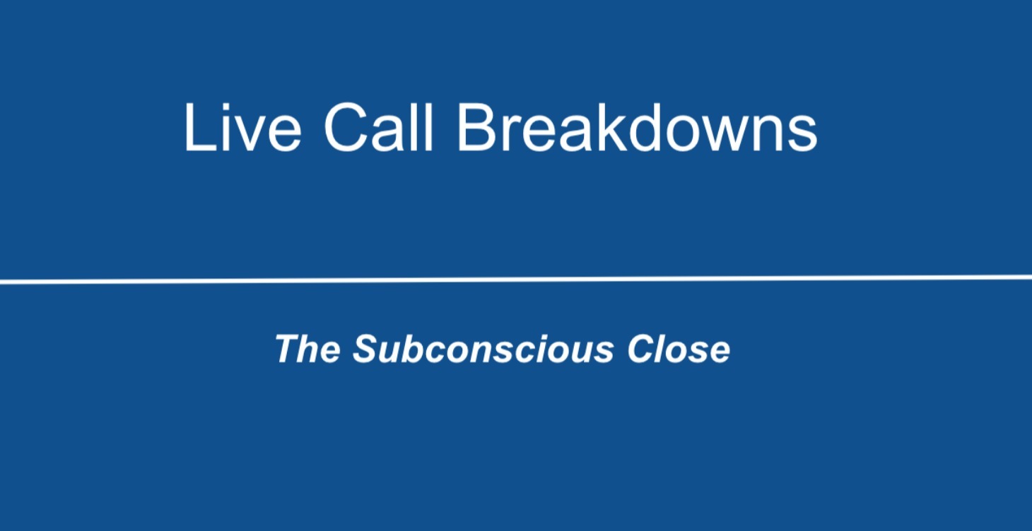Live Call Breakdowns