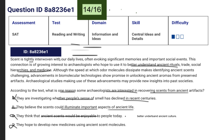 Day 4 of Information and Ideas Questions
