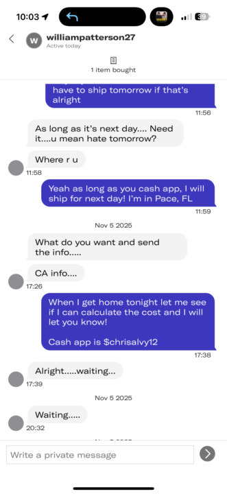 Weird Customer Interactions 🥲