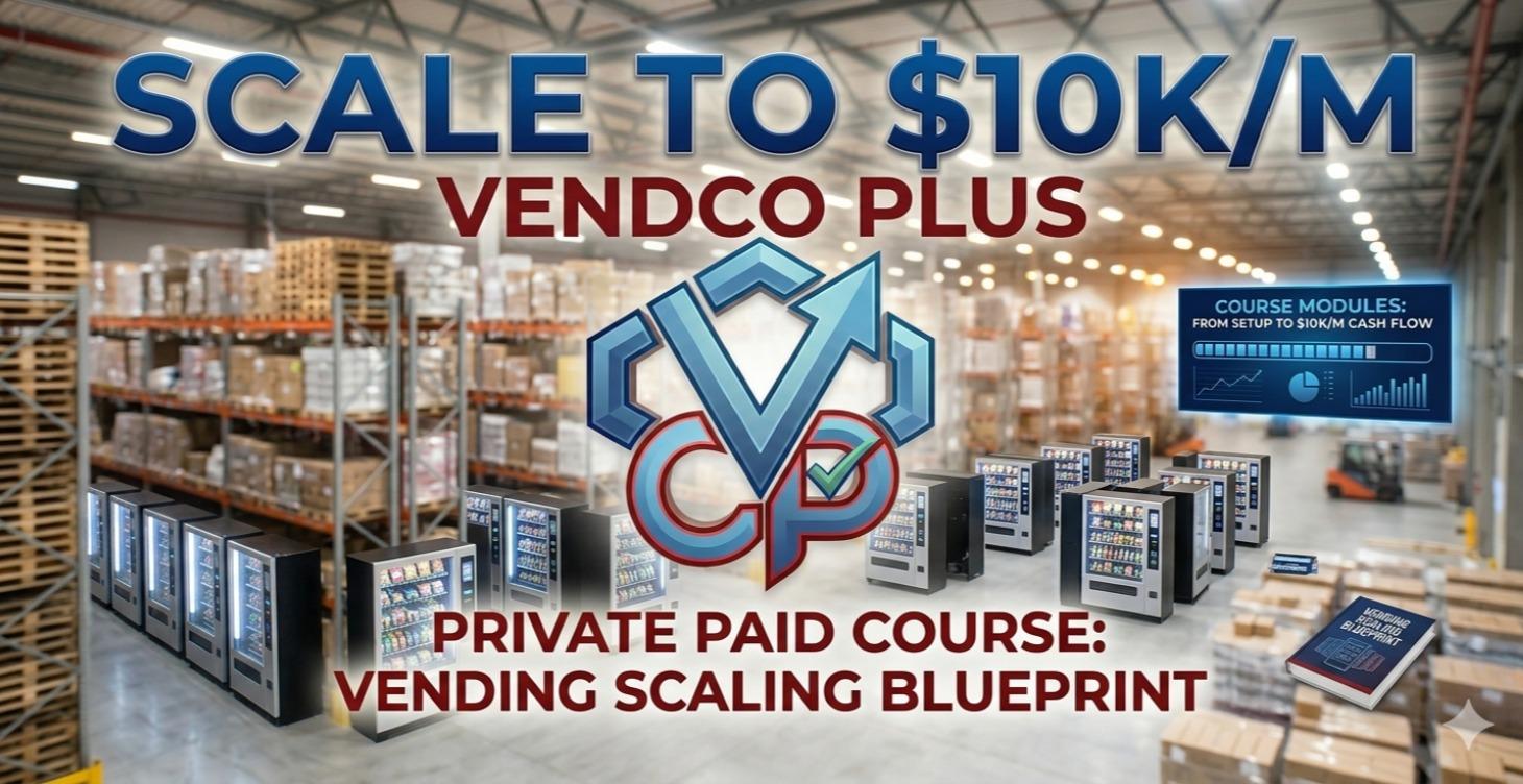 Scale to $10k/m with Vending