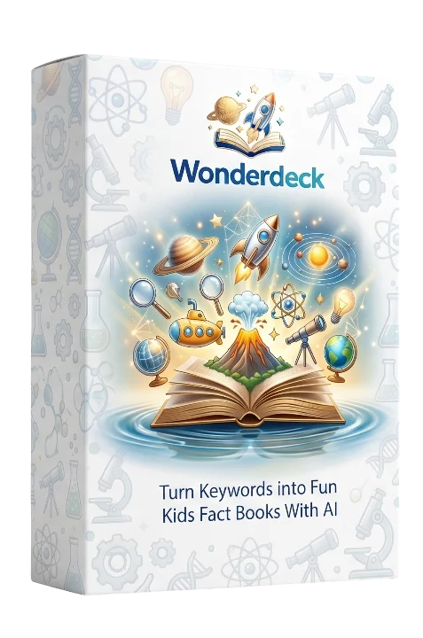 WonderDeck | Turn Any Keyword Into Complete Kids Fact Books