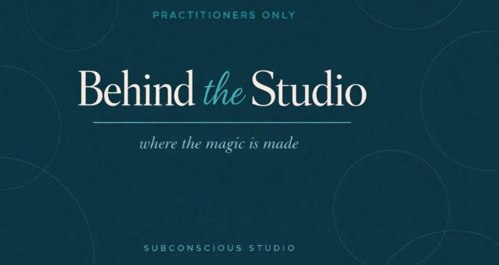 Behind the Studio