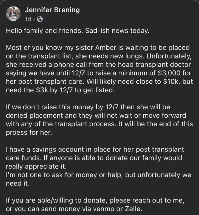 My Best Friend Needs A Lung Transplant